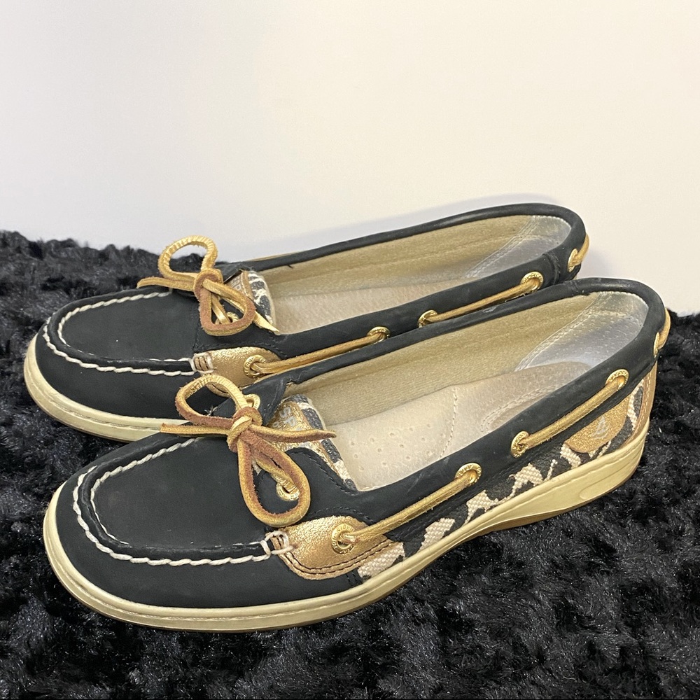 Sperry Cheetah shoes